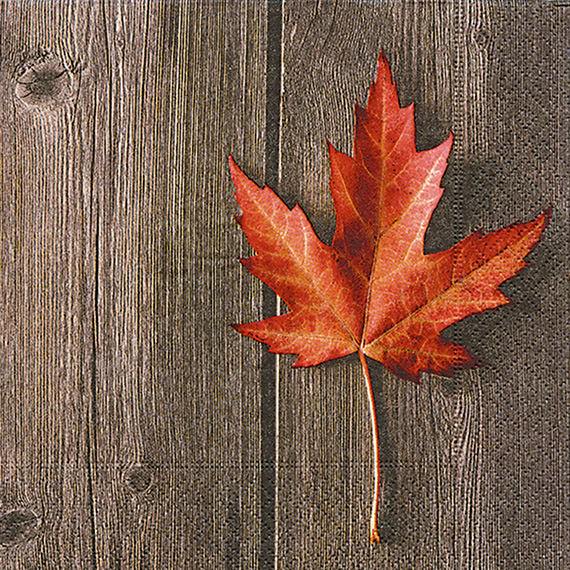 Servietten 25x25 Lonley leaf 20 Stück