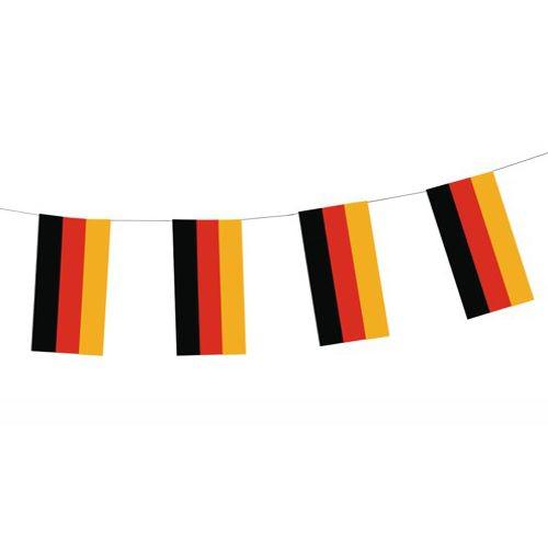 Partytischdecke.de | Flaggenkette Papier 4 m Deutschland