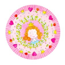 Partytischdecke.de | Pappteller Ø 23 cm Princess 10 Stück