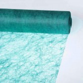 Partytischdecke.de | Sizoflor® Wave Tischband türkis 23 cm x 25 m